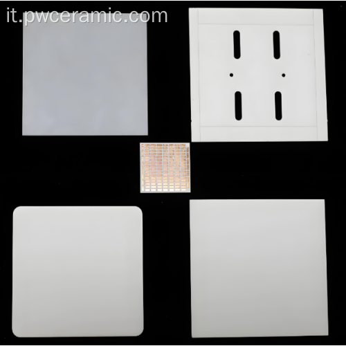 Substrato di allumina al 99,6% per moduli elettronici ad alta potenza